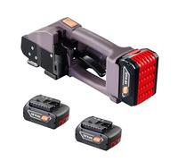 VEVOR Flejadora Eléctrica para Flejes PP PET de 1-2 cm Herramienta Flejadora Eléctrica Portátil con Pantalla Digital Máquina Flejadora Automática a Batería para Cajas de Embalaje de Palets