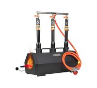 VEVOR Forja de Gas Propano Portátil, Horno de Forja de 3 Quemadores, para Fabricación de Cuchillos y Forja de Metales, Cuchillos de Herreros Herreros, Temperatura máxima de 1427 ℃, Hexagonal