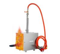 VEVOR Forja de propano portátil, 1 quemador 1427 ℃ para forja de metales, equipo de forja de gas de acero inoxidable, forma cuadrada, para cerrajeros y maniscalcos, elaboración de herramientas