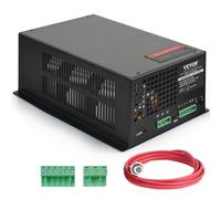 VEVOR Fuente de Alimentación Láser de CO2 para Tubo Láser de 150 W, Protección de Corriente Constante y Circuito Abierto, Disipación Rápida del Calor, Compatible con Grabadores y Cortadores Láser