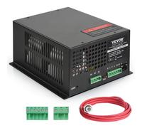 VEVOR Fuente de Alimentación Láser de CO2 para Tubo Láser de 60 W, Protección de Corriente Constante y Circuito Abierto, Disipación Rápida del Calor, Compatible con Grabadores y Cortadores Láser