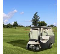 VEVOR Funda para Carrito de Golf Funda Impermeable de Poliéster 420D de 4 Plazas