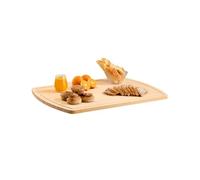 VEVOR Funda para Estufa de Fideos, para Quemador de Gas y Cocina Eléctrica, Tabla de Cortar de Madera de Bambú con Ranuras para Jugos, para Encimera y Fregadero de Cocina RV, Natural, 76 x 56 cm