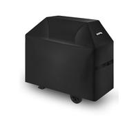 VEVOR Funda para Parrillas de Exterior, Impermeable y Resistente a la Intemperie, Poliéster 600D Duradero, 280 g/m², Fácil de Poner y Quitar, con Protección Solar, 1470 x 615 x 1215 mm, Negro