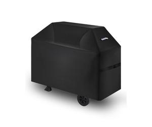 VEVOR Funda para Parrillas de Exterior, Impermeable y Resistente a la Intemperie, Poliéster 600D Duradero, 280 g/m², Fácil de Poner y Quitar, con Protección Solar, 1320 x 655 x 1090 mm, Negro