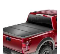 VEVOR Funda para Caja de Camioneta de Tres Pliegues, Compatible con Chevy 1500 2019-2024 (no Compatible con 19-24 Clásico) Se Adapta a Cama Interior de 1760 x 1655 mm, 181,4 kg de Capacidad, Negro