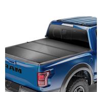 VEVOR Funda Tonneau para caja de camioneta triple plegable, compatible con Ford F-250 F-350 Super Duty 1999-2024, cama Styleside de 6.75' (81", 82"), para cama interior de 6.7' x 5.4'/6.8' x 5.6' , Ca