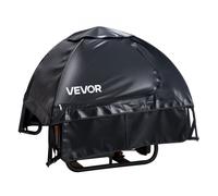 VEVOR Funda para Generador Impermeable, Ajuste Universal, para la Mayoría de Generadores con Perímetro de 180 a 274 cm, Portátil, con Tela Oxford Gruesa y Resistente, Negro, 915 x 660 x 660 mm