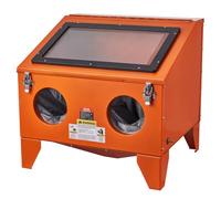 VEVOR Gabinete de chorro de arena, gabinete de chorro de arena portátil de 151,6 L de 40 a 120 PSI, chorro de arena de acero resistente con pistola de chorro de arena y 4 boquillas de cerámica