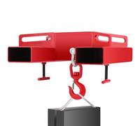 VEVOR Gancho de Carga Máxima de Elevación 3000kg para Carretilla Elevadora, Gancho Cargador para Carretilla Ancho de Horquilla 360 mm, Grúa de Elevación de Cabrestante para Almacenes y Fabricantes