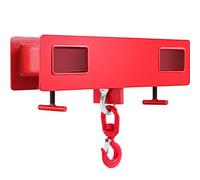 VEVOR Gancho de Carga para Carretilla Elevadora, Capacidad de 2000 kg Ganchos Cargadores para Carretilla, Ancho x Altura 26" x 8" Grúa de Elevación de Cabrestante, Tamaño del Gancho 8,1" x 3" - 4"