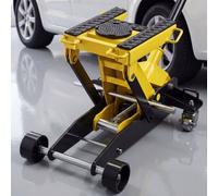 VEVOR Gato de Perfil Bajo Capacidad de 2 t, Gato Hidráulico de Acero con Bomba de Elevación Rápida de Un Solo Pistón, Rango de Elevación 150-435 mm, para Automóviles, Vehículos, Motocicletas
