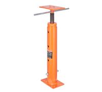 VEVOR Gato de Piso para Casa con Viga de Soporte Ajustable, Rango de Altura de 48,26-91,44 cm, Capacidad de Carga Máxima de 8164,66 kg, Poste de Gato Telescópico de Acero con Soporte de Elevación