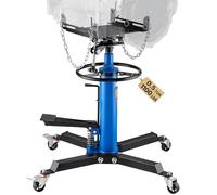 VEVOR Gato de Transmisión Hidráulico 0,5T Elevador Carretilla de 2 Etapas Bomba Hidráulica de Pie de Elevación 85 x 65 x 85 cm Gatos Estabilizadores Azul Gatos Estabilizadores para Elevar Vehículos