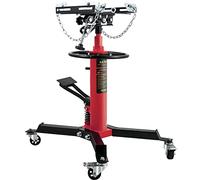 VEVOR Gato de Transmisión Hidráulico 1660 lbs Telescópico Vertical de Elevación 85 x 65 x 85 cm Rojo Acero Bomba Hidráulica de Pie de Elevación Gatos de Accionamiento Hidráulico de un Cilindro