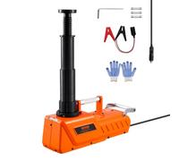 VEVOR Gato Eléctrico para Automóvil, 15 Toneladas, Gato de Tijera Eléctrico Ajustable con Gran Capacidad de Carga, Doble Potencia de 12 V con Luz LED, para Sedán, SUV, Camión, 410 x 130 x 205 mm