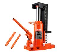 VEVOR Gato Hidráulico con Patas 10 T Gato Hidráulico para Máquina Capacidad de Elevación 20 T Superior Altura de Pata 30-190 mm Altura Superior 320-480 mm para Elevación de Maquinaria, Industria