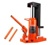 VEVOR Gato Hidráulico con Patas 10 T Gato Hidráulico para Máquina Capacidad de Elevación 20 T Superior Altura de Pata 30-190 mm Altura Superior 320-480 mm para Elevación de Maquinaria, Industria