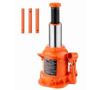 VEVOR Gato Hidráulico de Botella 20 T Manual Gato de Botella Soldado Rango de Elevación de 170-320 mm Mango Largo de 3 Secciones para Automóviles, Reparación de Automóviles, Ingeniería Industrial