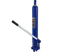 VEVOR Gato Hidráulico de Brazo Largo, Capacidad de 8 Toneladas/17363 lbs, con Bomba de Pistón Base de Horquilla, Elevador Manual con Mango, para Grúas de Garaje/, Elevador de Motor, Azul