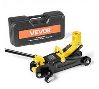 VEVOR Gato Hidráulico de Perfil Bajo Capacidad de Carga de 1,5 T, Gato de Acero para Coches, Bomba de Elevación Rápida de Un Solo Pistón, Rango de Elevación 130-310 mm, para Automóviles, Vehículos