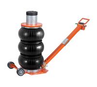 VEVOR Gato Neumático 3 Toneladas, 1-6S, Columna Elevada y Asa Ajustable, Compacto, Fácil de Levantar y que Ahorra Espacio, con Almohadilla de Goma, para Sedán, SUV y Camioneta, 1100 x 268 x 140 mm