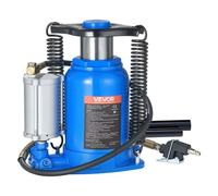 VEVOR Gato Neumático, Capacidad de Elevación 32 T, Rango de Elevación 255-415 mm, con Bomba para SUV, Camionetas, Autocaravanas, Reparación de Automóviles, Azul, 265 x 195 x 255 mm, 0,9-1,2 MPa