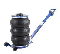 VEVOR Gato Neumático Carga de 5T Elevación de 140-450 mm Gato de Aire para Coche 0,8-1,0 MPa con 3 Cojines de Aire Mango Ajustable Elevador Rápido para Reparación Mantenimiento Coche SUV Taller Garaje