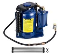 VEVOR Gato neumático e hidráulico de botella de 32T gato elevador de automóvil de doble operación con bomba manual para reparaciones de camiones, autocaravanas, talleres, garajes, viajes por carretera