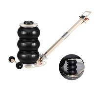 VEVOR Gato Neumático para Coches 3 T, con 6 Tubos de Acero y Manivela Ajustable, Altura de Elevación 140 a 450 mm, para Cambios de Neumáticos y Reparaciones de Vehículo, 1100 x 268 x 140-450 mm