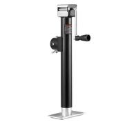 VEVOR Gato para Remolque de Soldadura - Soporte con Manivela para Levantar Autocaravanas, Caballos, Utilitarios y Yates - Carga 2268kg