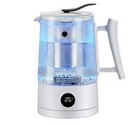 VEVOR Generador de Jarra de Agua de Hidrógeno Hervidor de Agua con Generador de Hidrógeno Capacidad de 1,5 L / 52,8 oz Tecnología SPE y PEM Máquina Ionizadora de Agua Rica en Hidrógeno para Café o Té