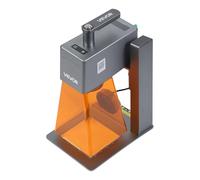 VEVOR Grabador Láser Portátil Alta Velocidad de 5000 mm/s, Láser Azul de 12 W, Área de Grabado de 100 x 100 mm, Herramienta de Grabado de Bricolaje para Madera, Acrílico, Cuero, Tela, Clase 4