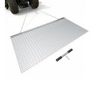 VEVOR Grada de Arrastre 1830 x 914 mm, Rastrillo de Arrastre de Acero, Grada Niveladora de Terreno para Vehículos Todoterreno, UTV y Tractores, Ideal para Caminos de Grava, Nivelación de Campos