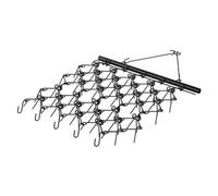 VEVOR Grada de Arrastre de Cadena Nivelador de Entrada 2000x1210 mm con Cinturón de Arrastre de 69 Dientes Nivelación de Paisaje Preparación de Césped Remolcable para Tractor, ATV, UTV, Granja, Campo