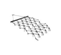 VEVOR Grada de Arrastre Duradera 171x122 cm con 80 Dientes Afilados para Tractores ATV UTV Ideal para Preparación de Suelos, Siembra, Alisado de Paisajes, Mantenimiento de Caminos de Grava de Patios