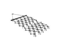 VEVOR Grada de Arrastre Duradera 225x114 cm con 69 Dientes Afilados para Tractores ATV UTV Ideal para Preparación de Suelos, Siembra, Alisado de Paisajes, Mantenimiento de Caminos de Grava de Patios