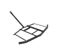 VEVOR Grada de Arrastre, Niveladora de Entrada de Acero Q235 con Barras Ajustables y Enganche de Pasador, Barra de Remolque de 940 mm Soporta hasta 22,7 kg Ideal para Tractores Todoterreno, UTV