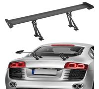 VEVOR GT Wing - Alerón universal de 43.3 pulgadas con cubierta única, aluminio ligero ajustable, alerón trasero para coches y carreras BGW/JDM Drift negro
