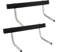 VEVOR Guía de Poste Remolque en Forma de π de 114,5 cm con Tablas Acolchadas Acero 22 kg Guía de Remolque Trailer Pontón Litera Guía de 55 x 55 x 3,8 cm Acero Galvanizado con Recubrimiento en Polvo