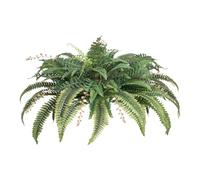 VEVOR Helechos Artificiales, Diámetro de Extensión Natural 94 a 104 cm, Colgantes, Decoración de Pared Resistente a la Luz Solar con 80 Ramas y Maceta, para el Hogar, la Oficina y el Exterior