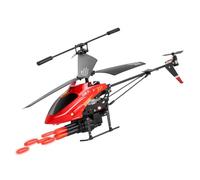 VEVOR Helicóptero de Control Remoto de 2,4 GHz 3,5 Canales con Modo de Disparo, Retención de Altitud Despegue/Aterrizaje con una Sola Tecla y Luces LED Juguete para Niños Mayores de 14 Años