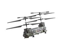 VEVOR Helicóptero Militar de Control Remoto de 2,4 GHz 3,5 Canales para Niños 20 Minutos de Vuelo Despegue/Aterrizaje con una sola Tecla y Luces LED Avión de Juguete para Niños Mayores de 8 Años