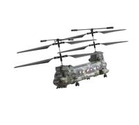 VEVOR Helicóptero Militar de Control Remoto de 2,4 GHz 3,5 Canales para Niños 20 Minutos de Vuelo Despegue/Aterrizaje con una Sola Tecla y Luces LED Avión de Juguete para Niños Mayores de 8 Años