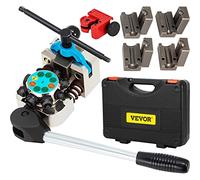 VEVOR Herramienta de abocardado de línea de freno simple doble burbuja de 45° para tubos de 4,75 mm, 6,35 mm, 8 mm, 9,5 mm, adecuada para líneas de metal blando de cobre para reparación de automóviles