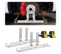 VEVOR Herramienta de Alineación de Ruedas, 2 Piezas, Placas de Medición de Convergencia de Acero al Carbono de Alto Rendimiento con 2 Cintas Métricas, Compatibles con Automóviles, Camiones, SUV