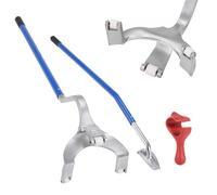 VEVOR Herramienta de Desmontaje de Neumáticos 571-622 mm Barra de Acero para Cambiar Neumáticos Montaje Desmontaje Manual 3 Herramientas para Cambiar Neumáticos Taloneras para Camiones Coches, Azul