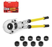 VEVOR Herramienta de prensado de tubería Ø 12-32 MM, Alicates de prensado de cuchillas Alicates de manguera Adecuado para tuberías de aluminio/tubos PEX/tuberías PB/accesorios de cobre/juntas de cobre