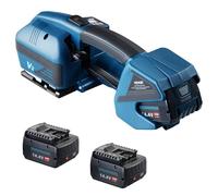 VEVOR Herramienta Flejadora Eléctrica para Tiras Flejes de PP y PET Ancho de 0,89 cm a 1,6 cm Máquina Flejadora de Embalaje Automática Tensión 600 N-3200 N para Cajas de Embalaje de Palets