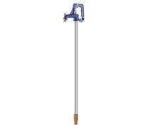 VEVOR Hidrante de Jardín a Prueba de Heladas, con Profundidad de Enterramiento de 915 mm, Hidrante de Hierro Fundido Resistente para Riego de Jardines, Granjas y Patios, 1605 x 218 x 58 mm, Plata